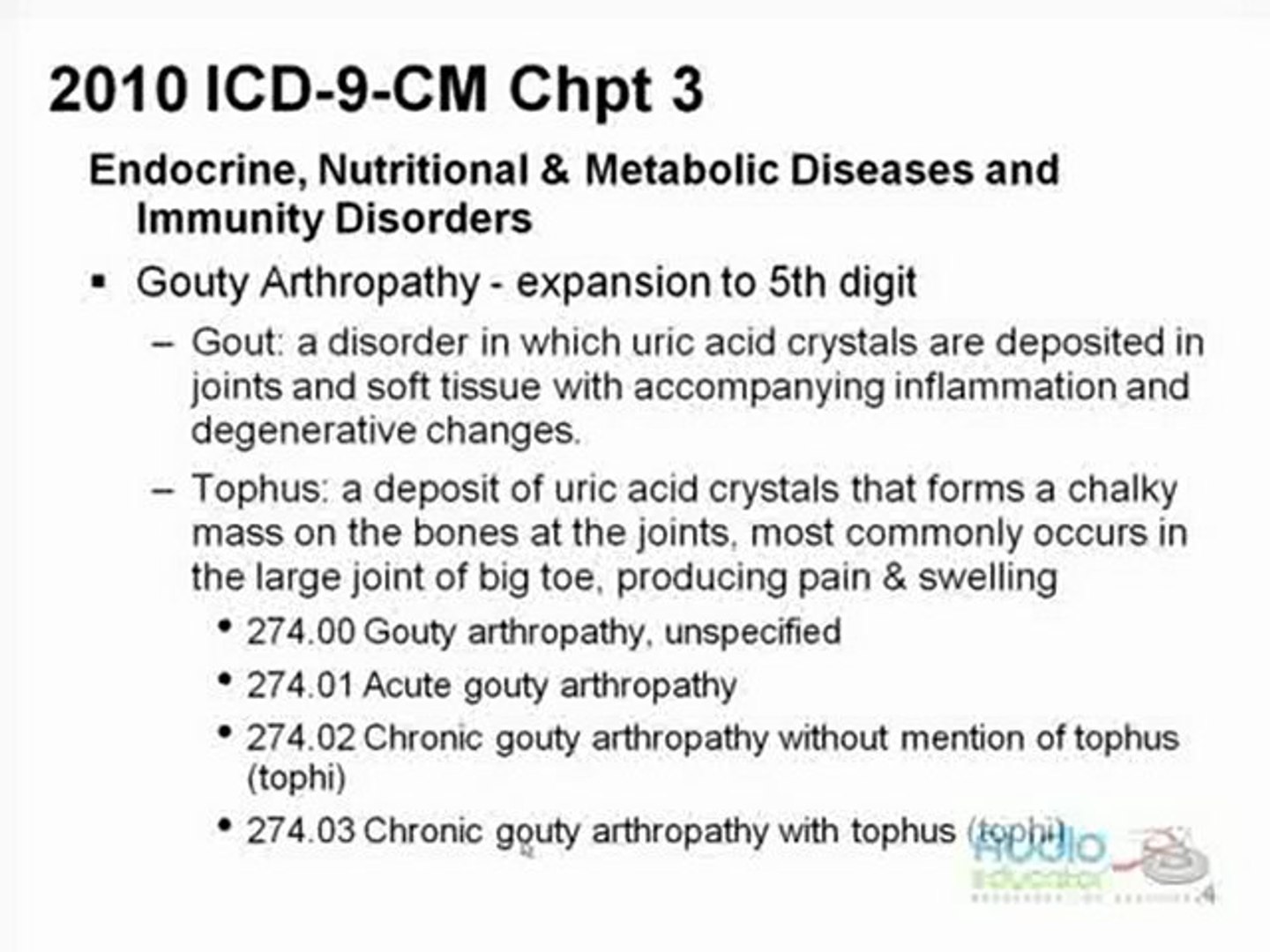 ⁣2010 Pain Management Coding Update