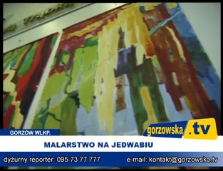 Malarstwo na jedwabiu