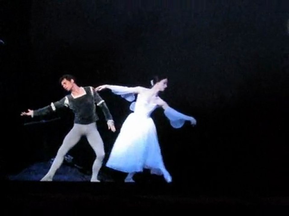 Giselle dans la foret la nuit