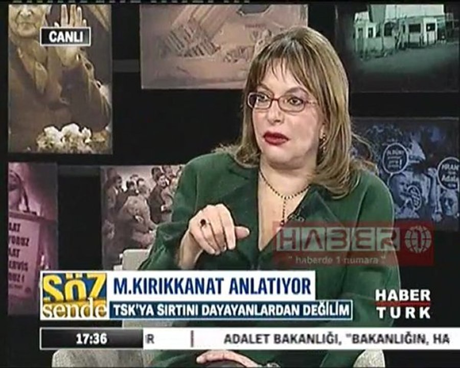 MİNE KIRIKKANAT TSK'YA NEDEN KIZGIN