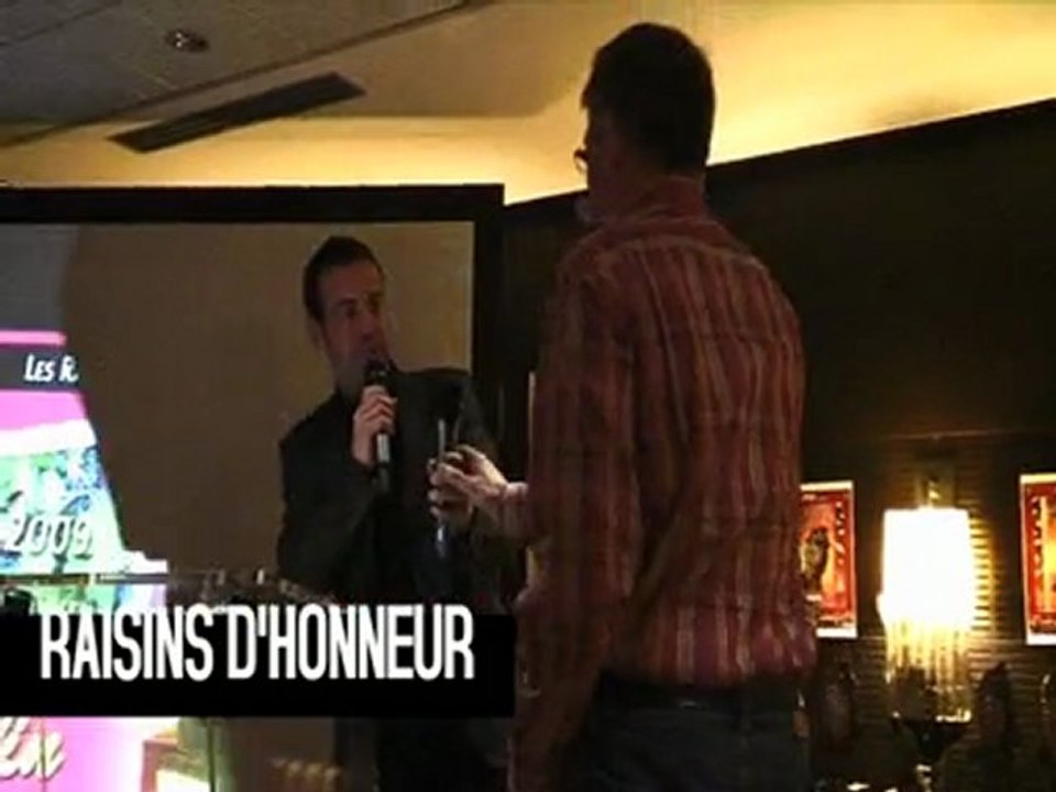 Les jeunes talents du vin - Remise des Prix 2009