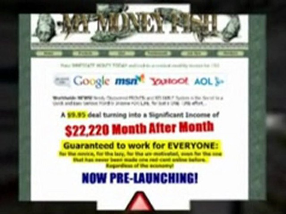 My Money Fish | mymoneyfish.com/u/renntech | Money Back GUAR