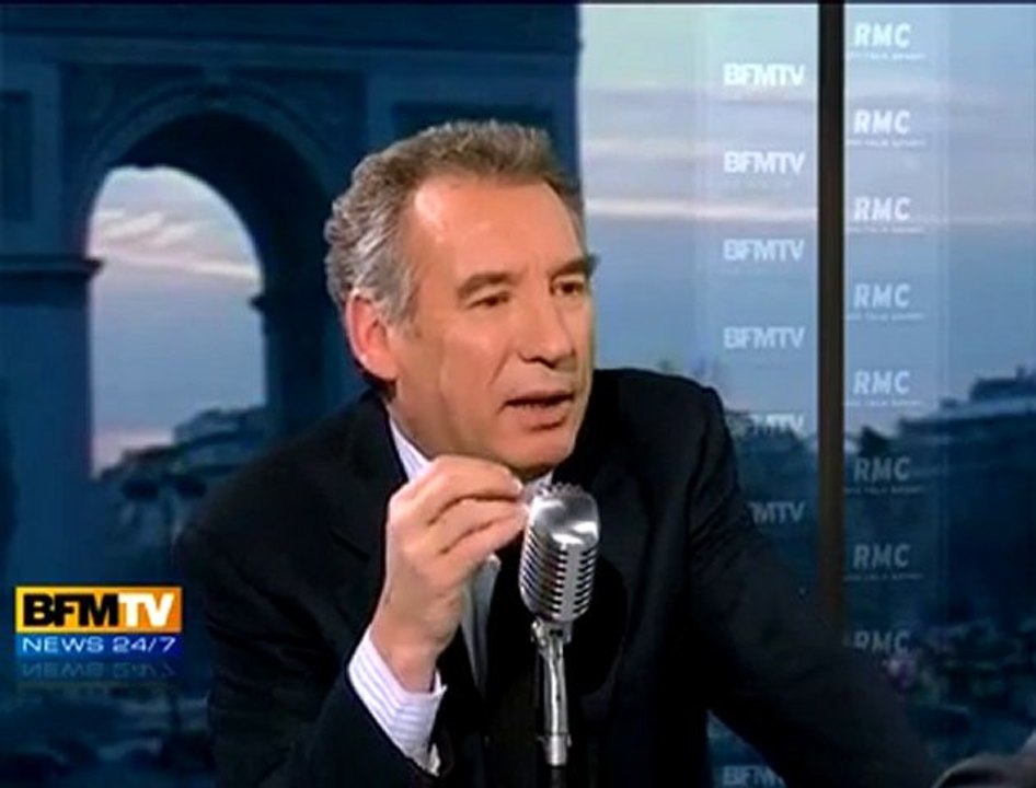 F. Bayrou - Poitou-Charentes 2010 -  RMC-BFMTV 08-01-10