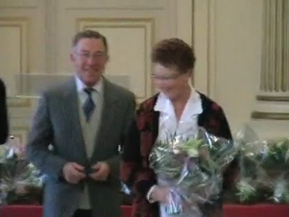 Cérémonie des 50 ans de mariage  d' Antoine et Claudette