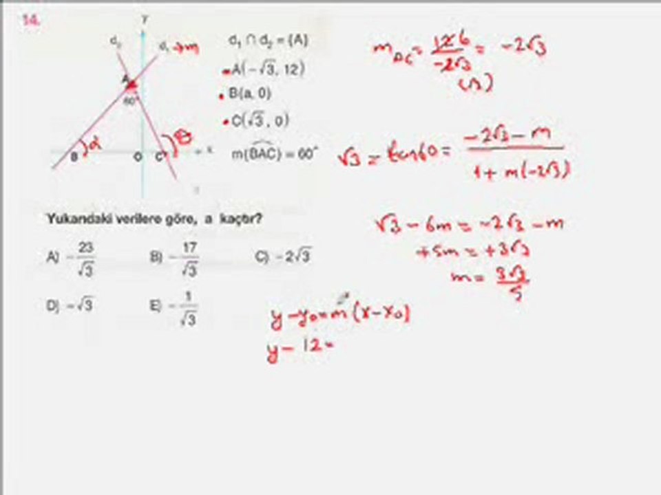 Analitik Geo test4 11-18