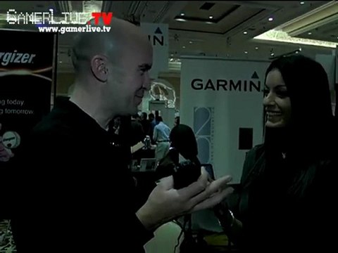 CES 2010 Garmin shows new Nuvi GPS to Jo Garcia