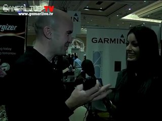 CES 2010 Garmin shows new Nuvi GPS to Jo Garcia
