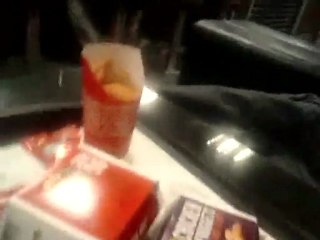 Strawberry milkshake at McDonalds