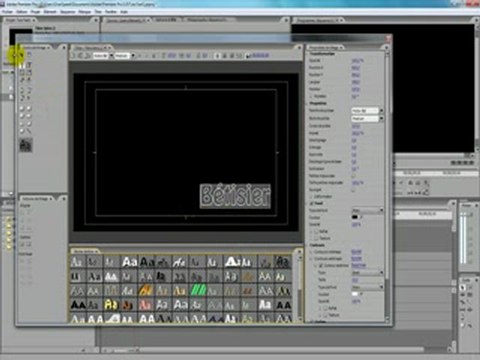 TUTORIEL : Créer un titrage très simple sous Premiere Pro !