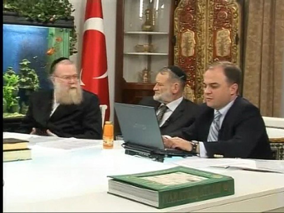 Adnan Oktar'ın Sanhedrin Hahamlarıyla Canlı Yayın Sohbeti