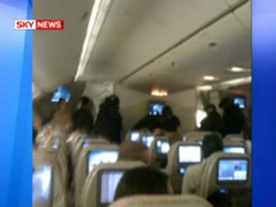 Incident sur un avion à l'aéroport d'Hearthrow à Londres