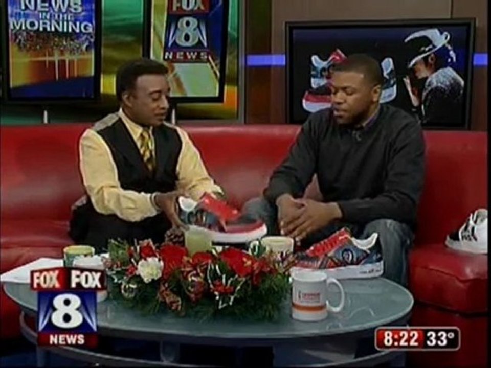 Van Monroe  interview about sneakers in  " This is it" video