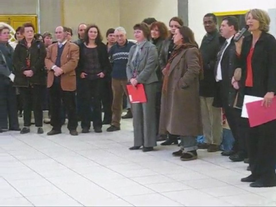 Voeux de la municipalité, au personnel communal, 2