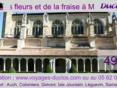Fête des fleurs et de la fraise à Marmande - Voyages Duclos