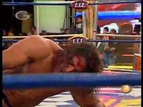 Dr. Wagner Jr. vs El Mesías in a dome cage [AAA HEAVY] PT2