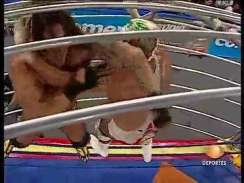 Dr. Wagner Jr. vs El Mesías in a dome cage [AAA HEAVY] PT3
