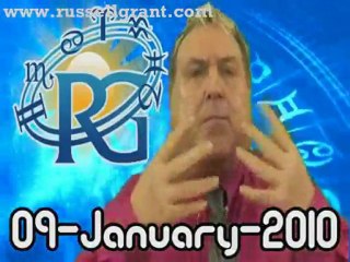 RussellGrant.com Video Horoscope Taurus January Saturday 9th