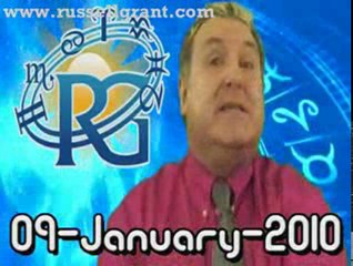 RussellGrant.com Video Horoscope Aries January Saturday 9th