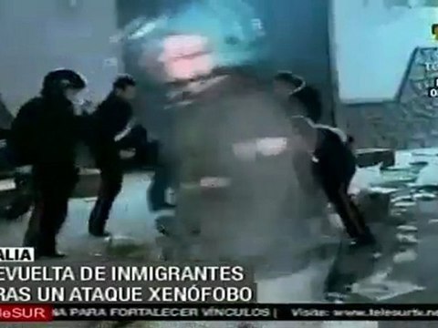 Revueltas de inmigrantes en Italia