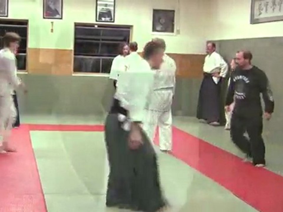 Aikido weapons & training -- Sensei Farinato