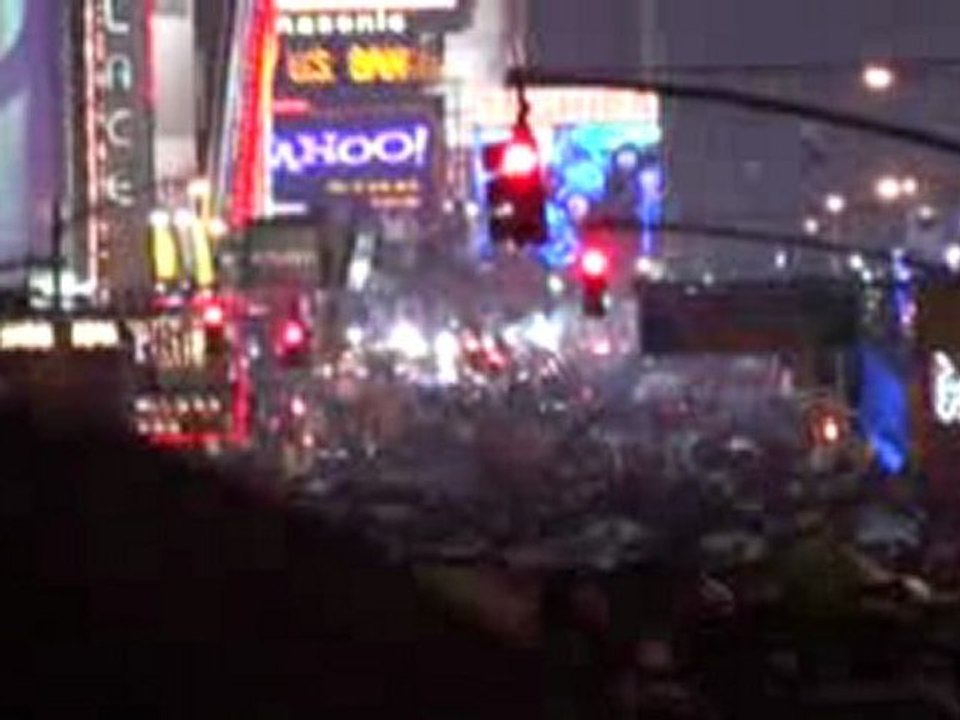 Time square new year