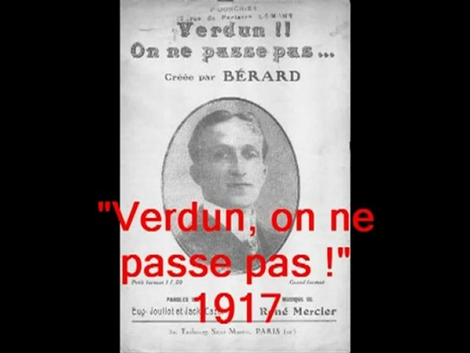 verdun,on ne passe pas?