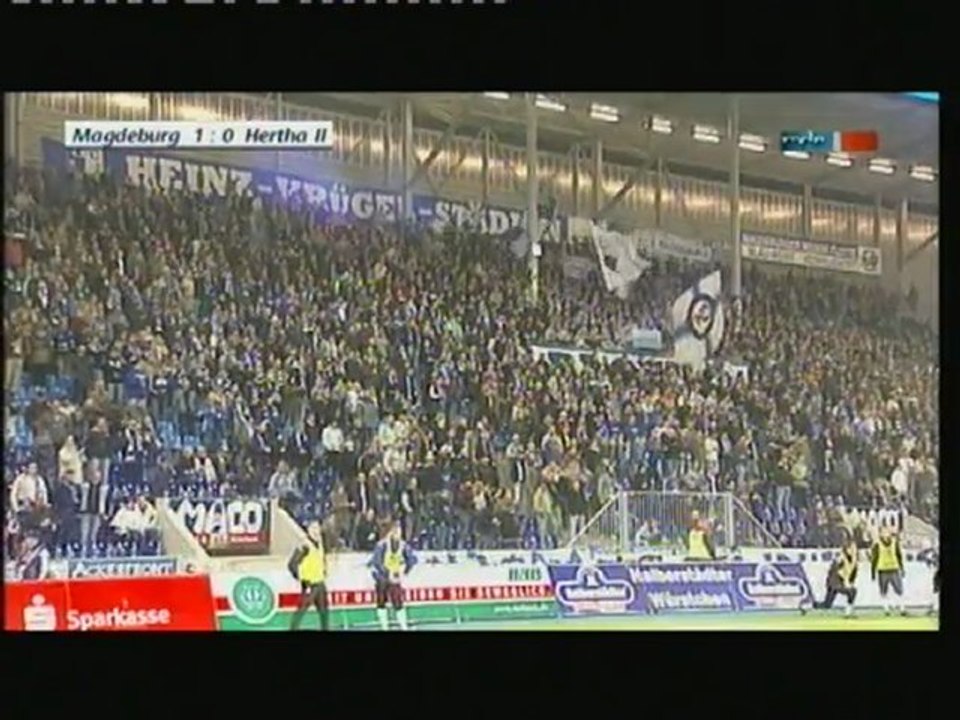 12. Spieltag FCM gegen Hertha BSC II 2009/2010