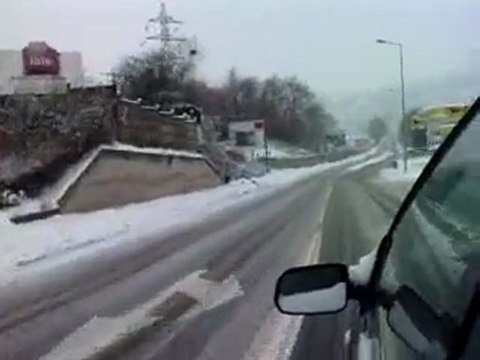 saint etienne sous la neige 8 janvier 2010