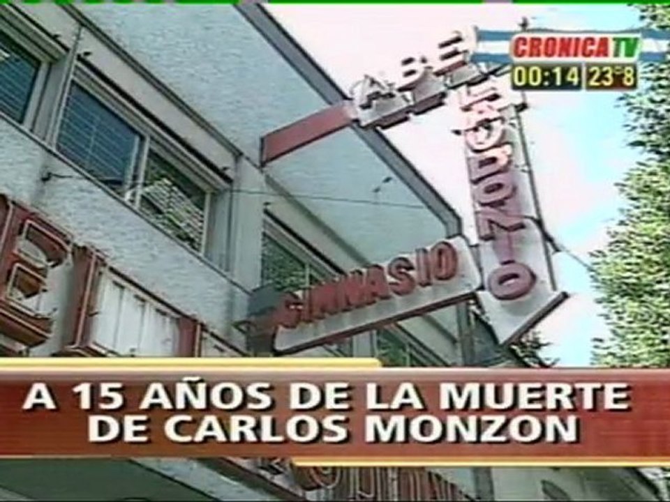 CARLOS MONZON 15 AÑOS CRONICA TV