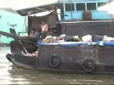 VIETNAM CANTHO GD MARCHE FLOTTANT DELTA MEKONG