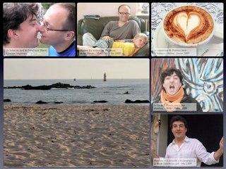 Carte de voeux animée de Bertrand & Matthieu