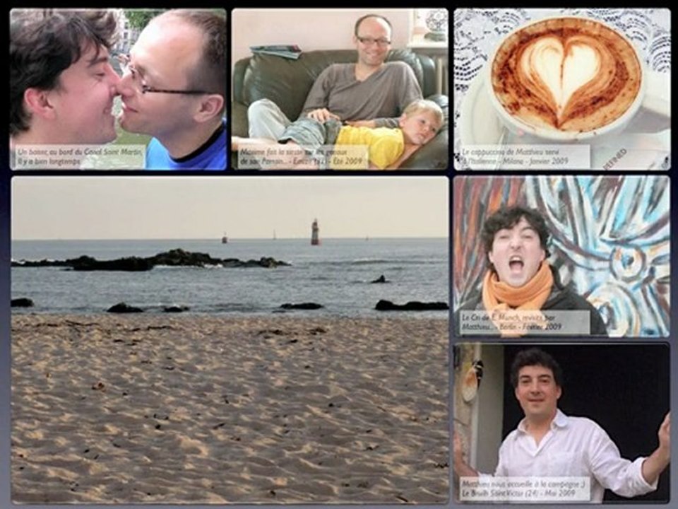 Carte de voeux animée de Bertrand & Matthieu