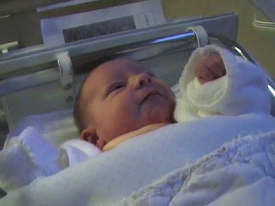 Alyssa à la maternité