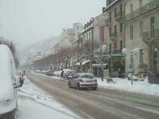 La Bourboule: Hivernale