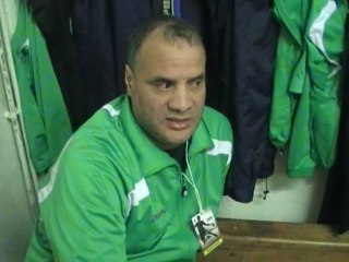 Salah Bouchekriou, entraineur En d'Algerie handball