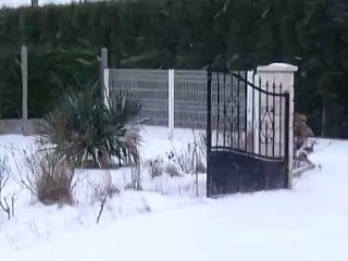 tempête de neige au Tilleul