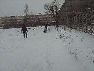 entrenement sous la neige