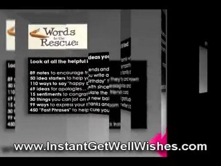 Get Well Messages Samples