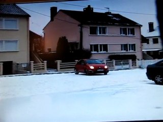 twingo rs sur la neige