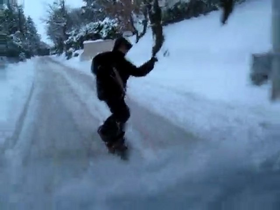 Yeah Baby snowboarding!!!