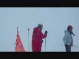 skiing in les arcs