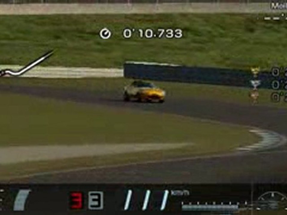 Défi D-5 : Virages relevés en pente. vue exterieure