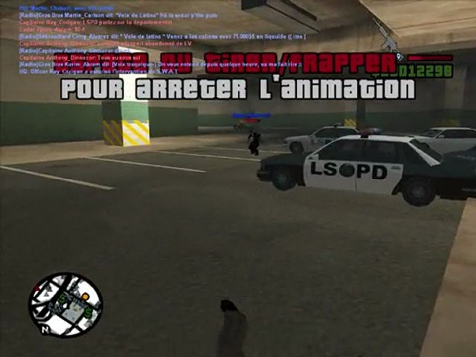 Test de tire d'insertion au LSPD (CMLV)