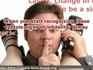 Some Tell Tale Signs of Infidelity about Women