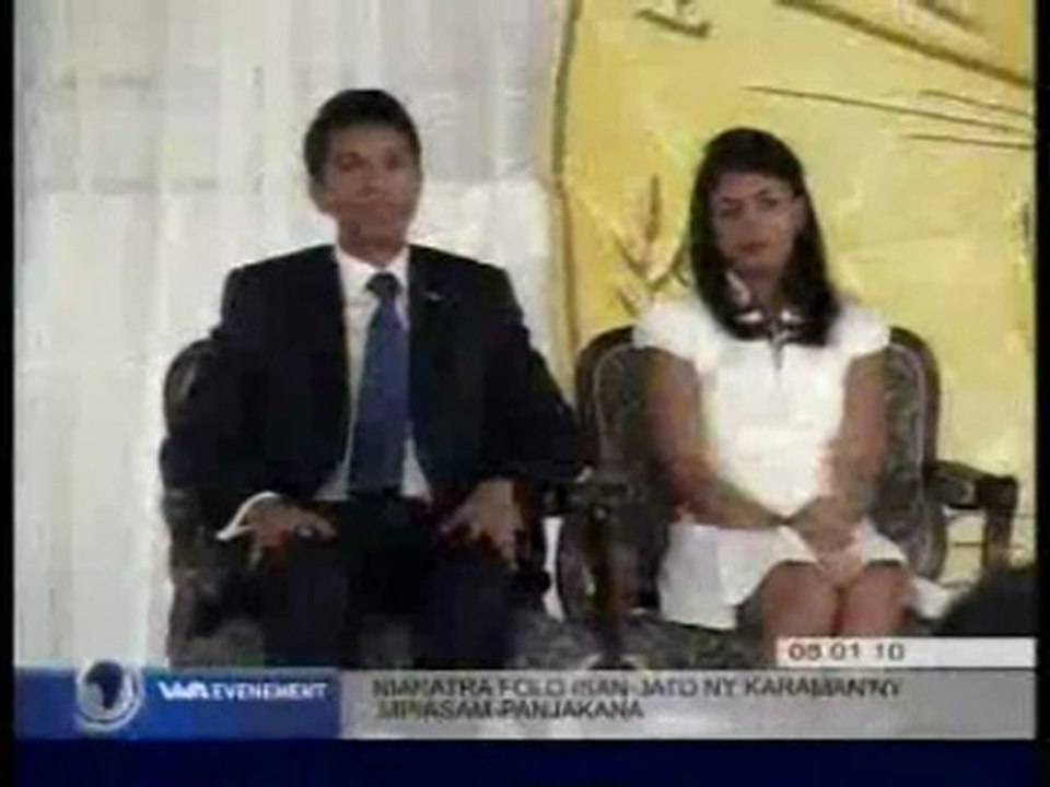 Journal Tour d'horizon-Voeux Rajoelina Iavoloha 08 jan 2010