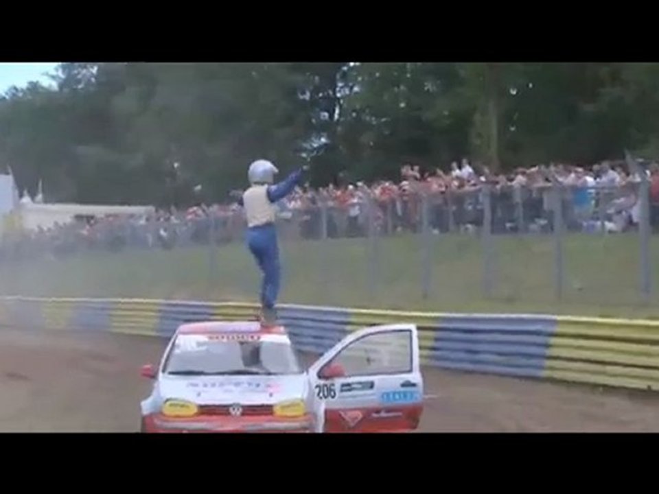 Rallycross Dominique Gerbaud résumé saison 2009 PARTIE 1