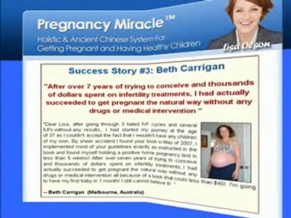 Pregnancy Miracle - Lisa Olson