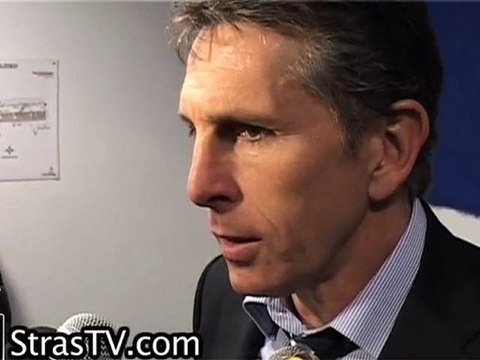 Coupe de France réactions Strasbourg Lyon 1 3