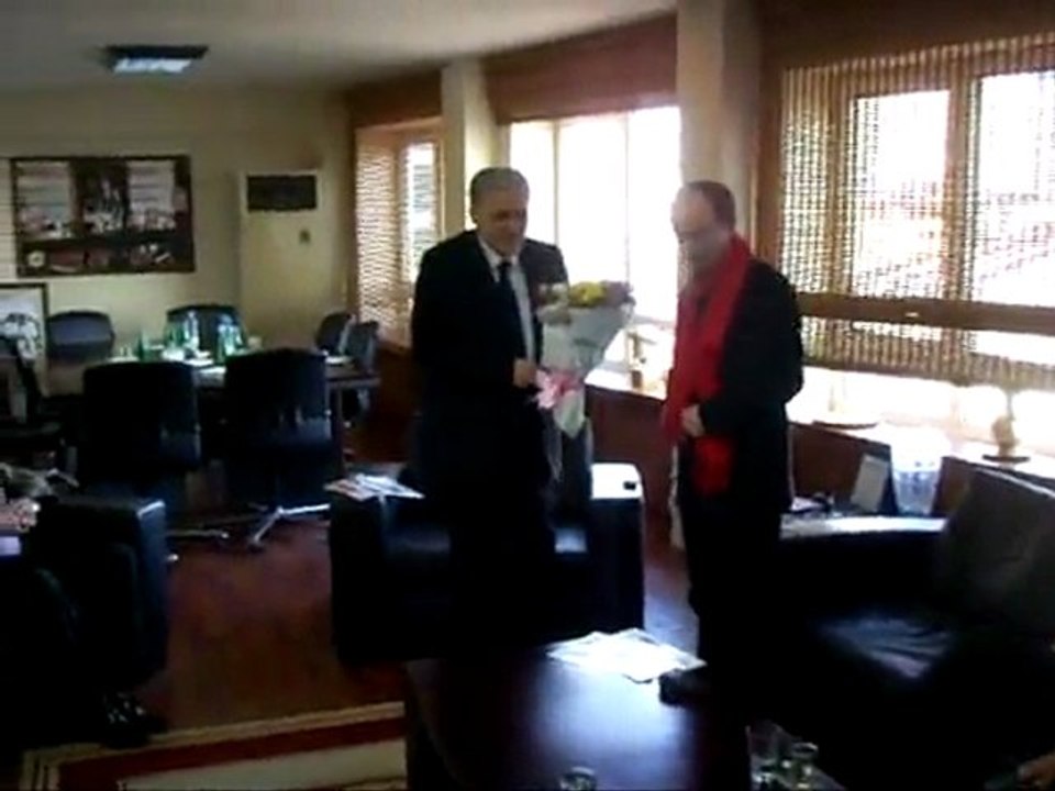 GÜRCÜ KÜLTÜR MERKEZİ DİSK'İ ZİYARET ETTİ...