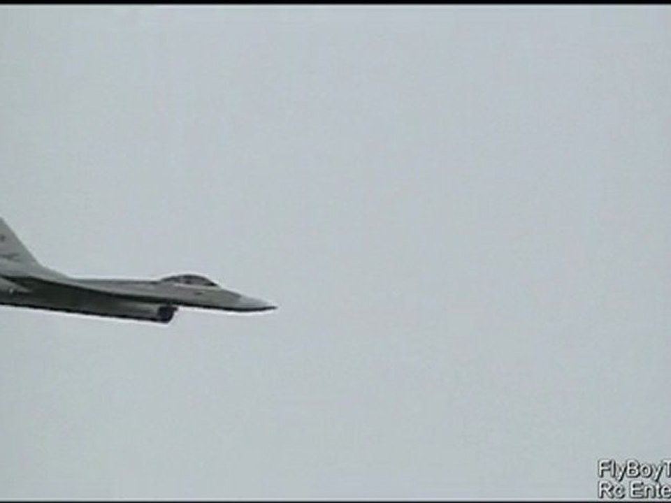 Nitro Planes New AirField 70mm F-16 In "Flight Review"